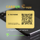 GREEN CARD - Biglietto da visita digitale - UN BIGLIETTO PER SEMPRE